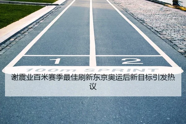 谢震业百米赛季最佳刷新东京奥运后新目标引发热议